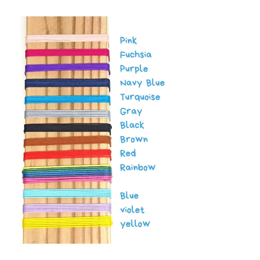 Pulsera con mini estrella | Hilo ajustable | Hematita.