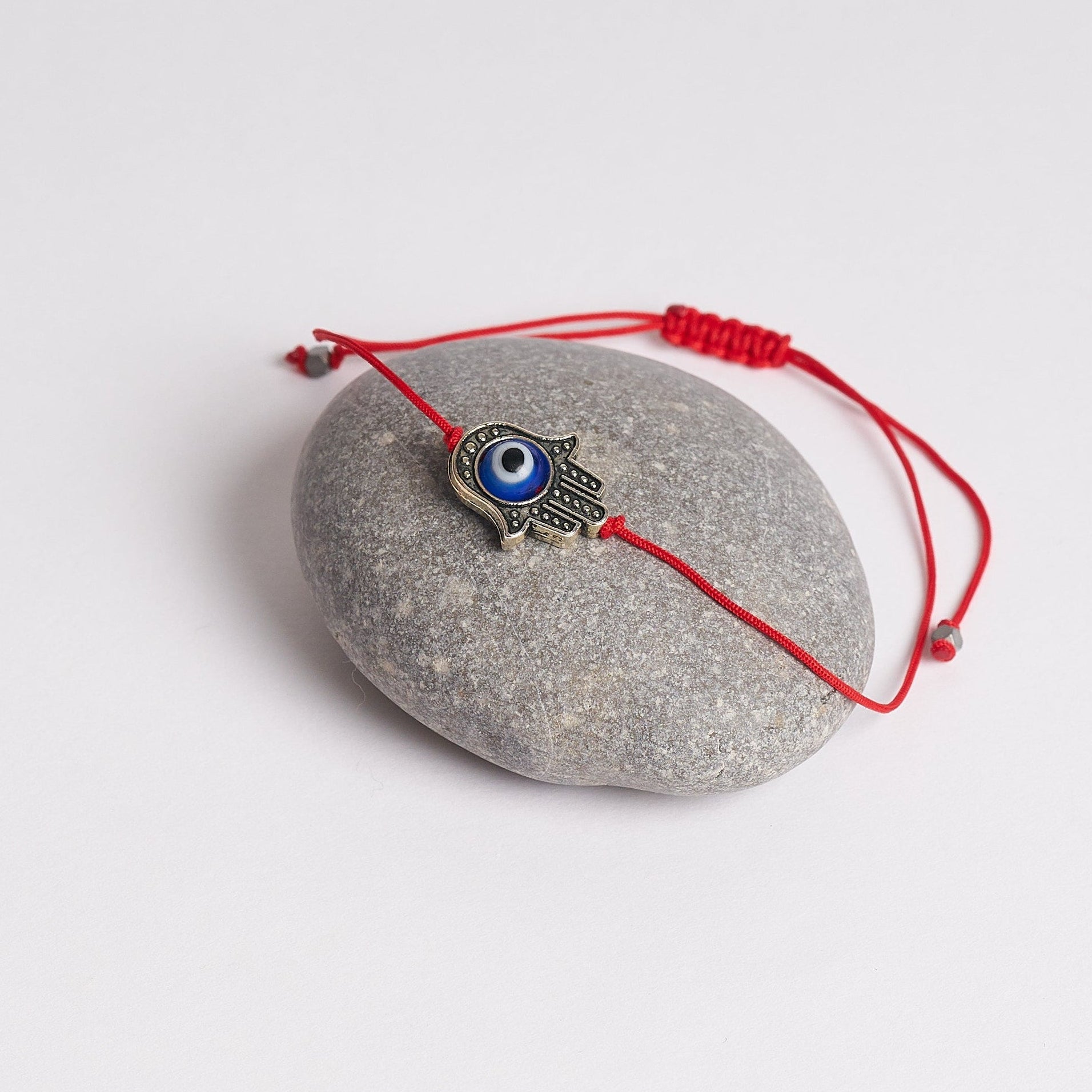 Pulsera con mano Hansa y Ojo turco | Joyería de Protección