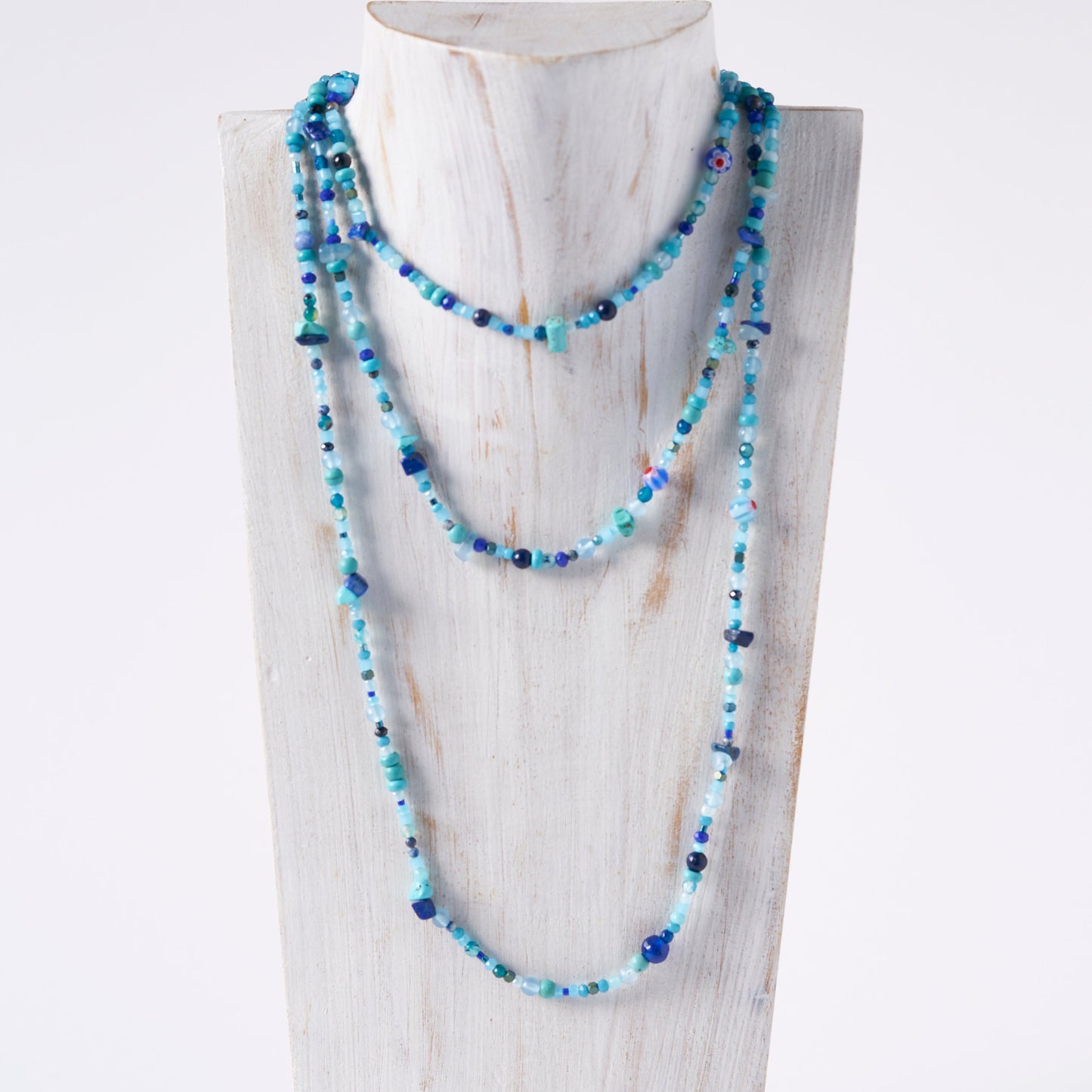 Pulsera o/y Collar de vueltas | Piedras Naturales.