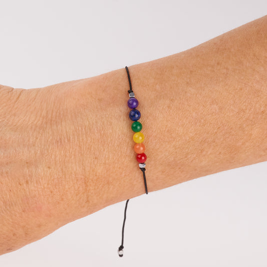 Pulsera con colores del Orgullo LGTBI - NellayComplements #