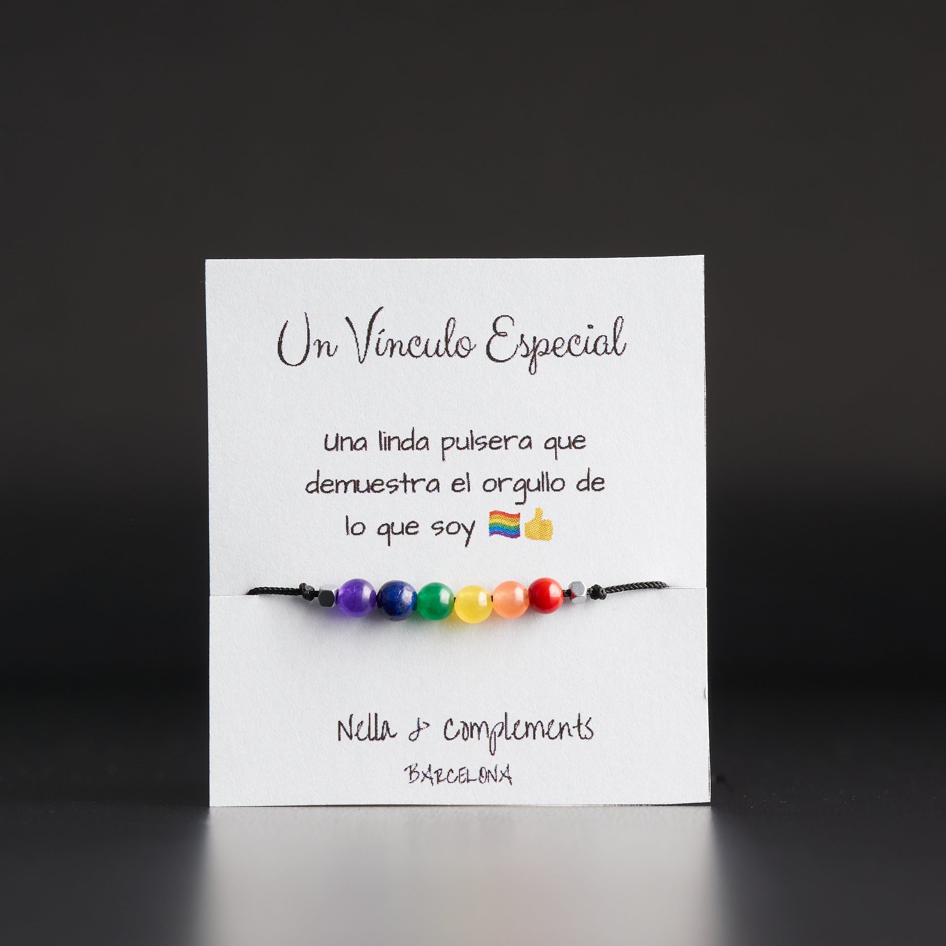 Pulsera con colores del Orgullo LGTBI - NellayComplements #
