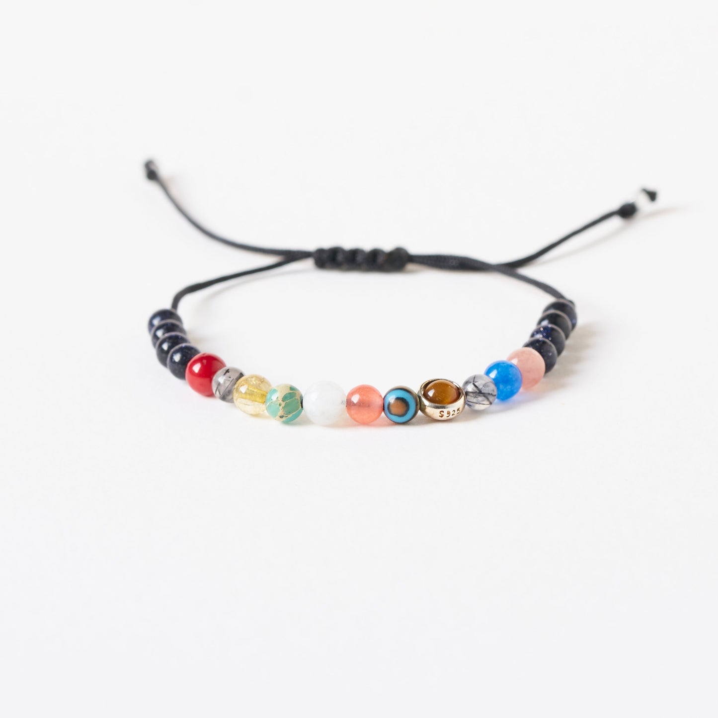 Pulsera del Sistema Solar | Joyería de piedra natural 