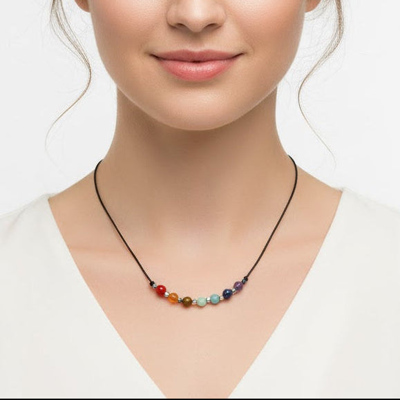 Collar 7 chakras | Piedras naturales