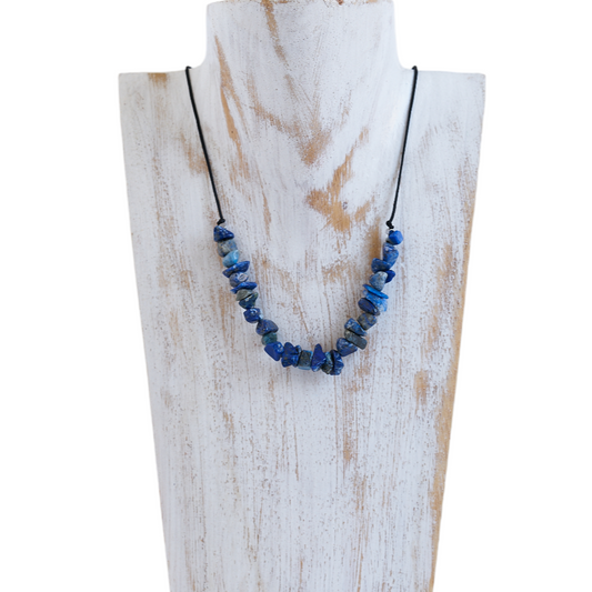 Collar con Lapislazuli, Piedra natural - NellayComplements #
