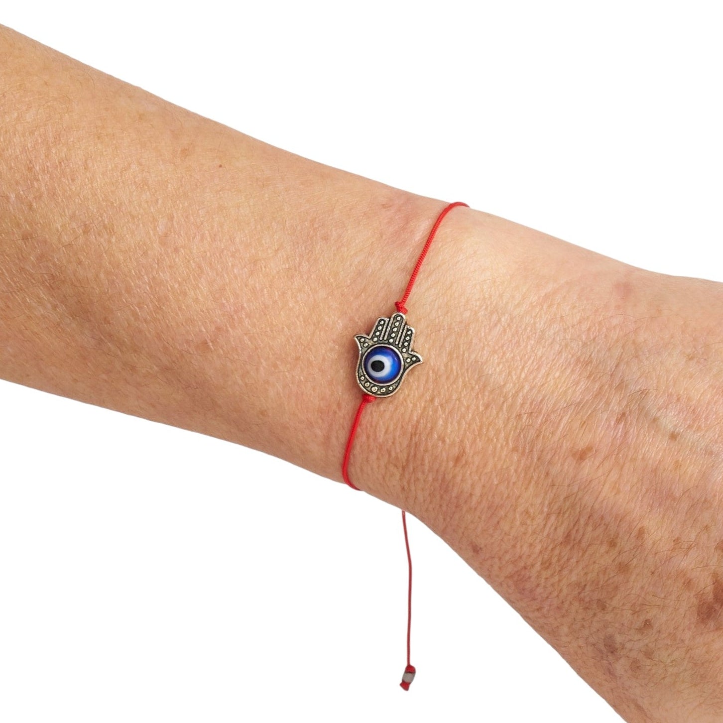 Pulsera con mano Hansa y Ojo turco | Joyería de Protección