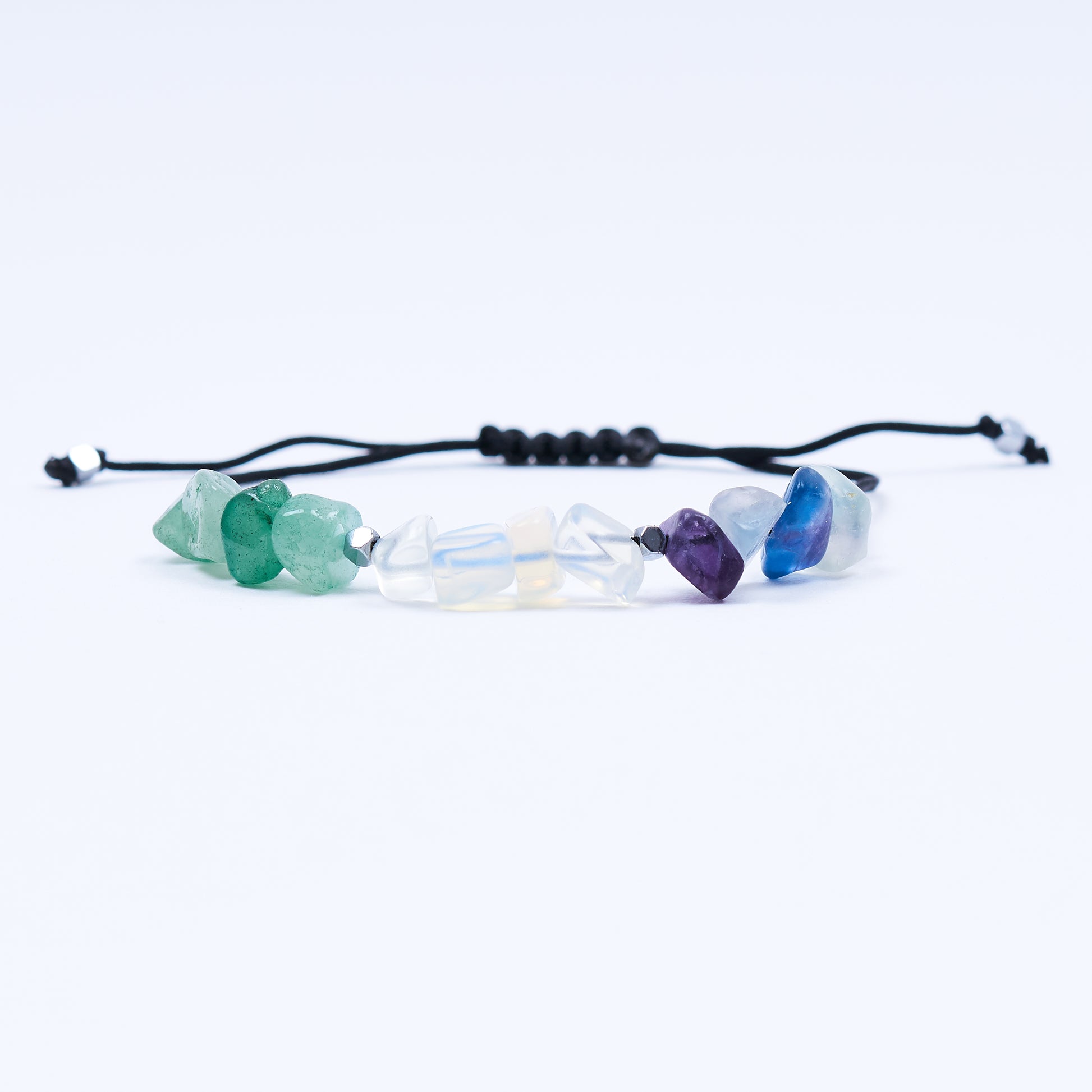 Pulsera piedras del zodíaco Acuario - NellayComplements #