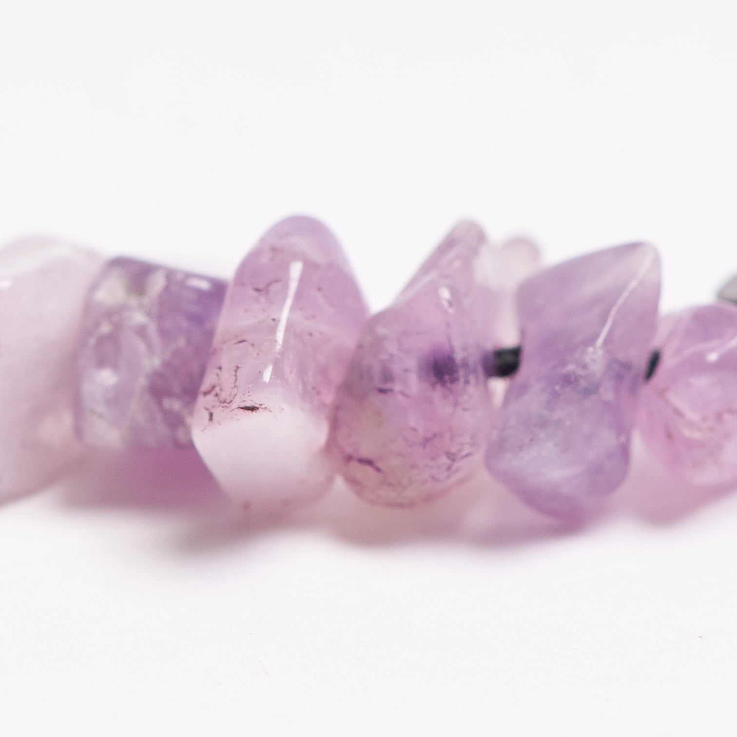 Pulsera con piedras de nacimiento mes de Febrero - NellayComplements #