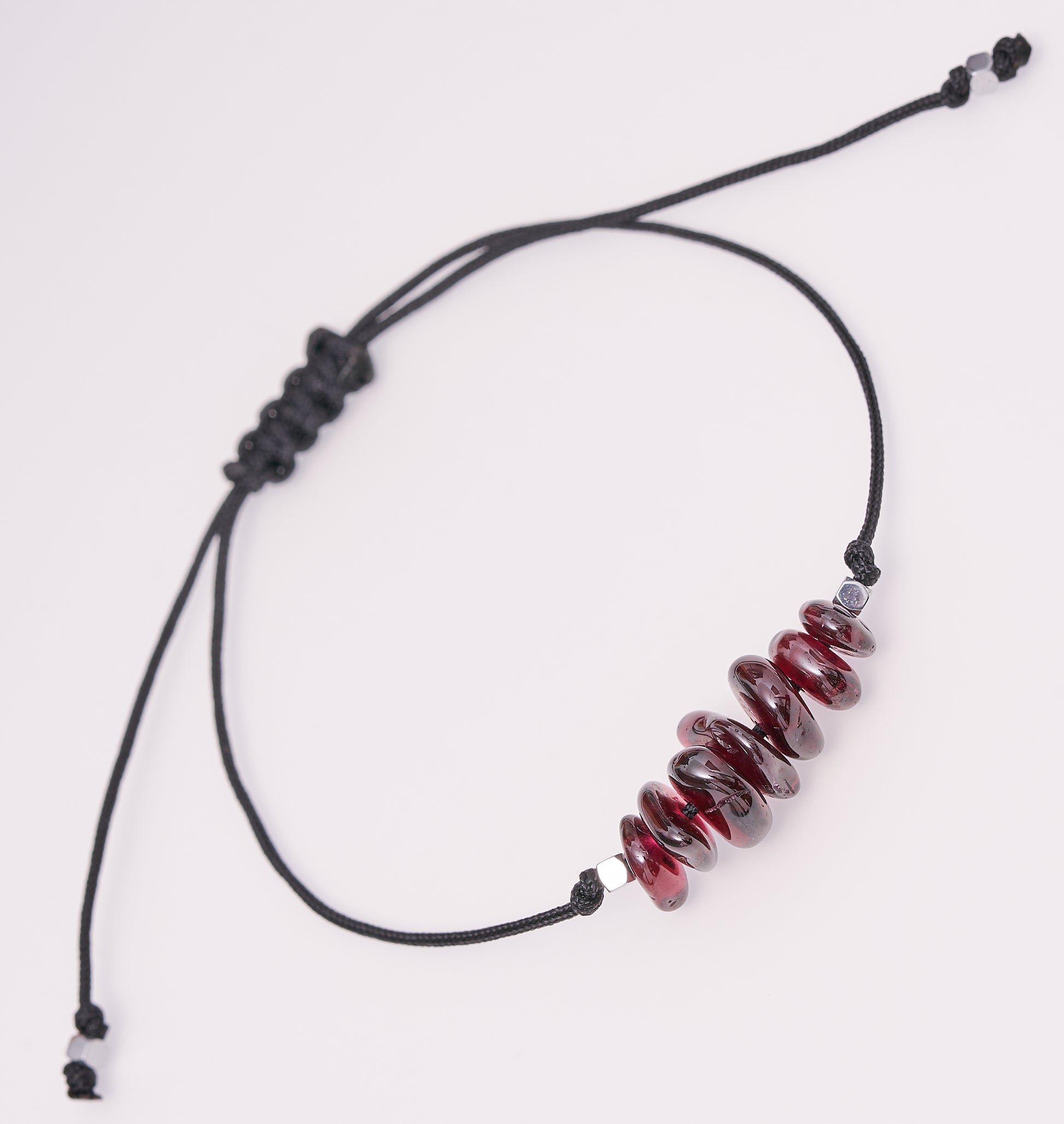 Pulsera con piedras de nacimiento mes de Enero - NellayComplements #