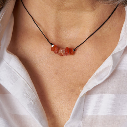 Collar con piedras de nacimiento mes de Julio - NellayComplements #