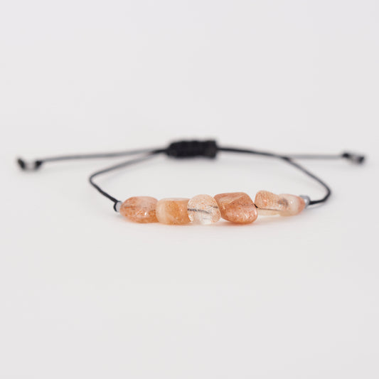 Pulsera con piedra solar, Piedra natural - NellayComplements #