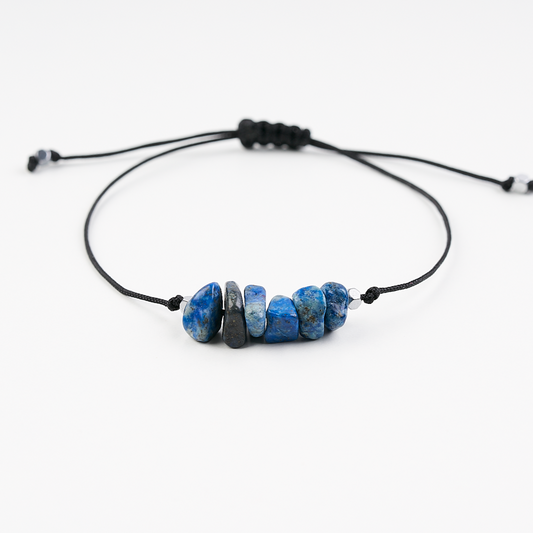 Pulsera con piedras de nacimiento mes de Septiembre. - NellayComplements #